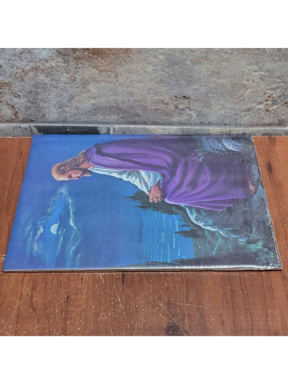 Vintage Unframed Christ on the Mount of Olives Art Print 1985 - Picture 7 of 9